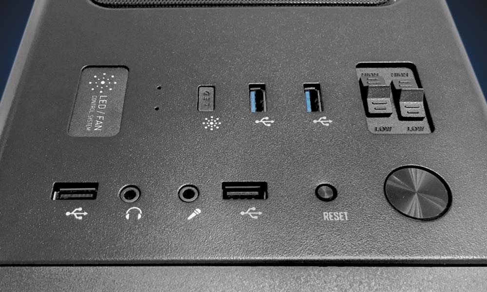 Conexiones caja gaming Daemon