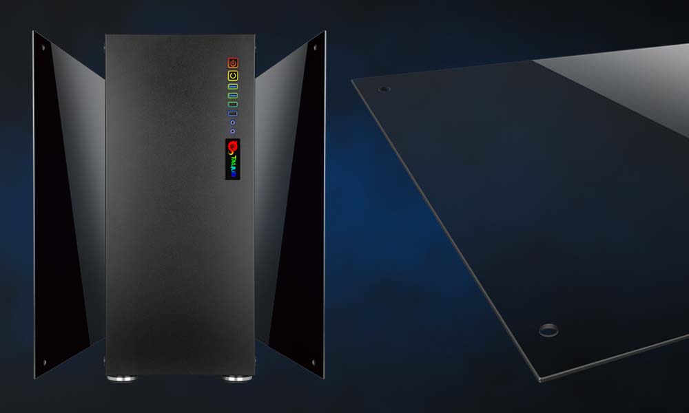 Cristal templado caja gaming Avalon