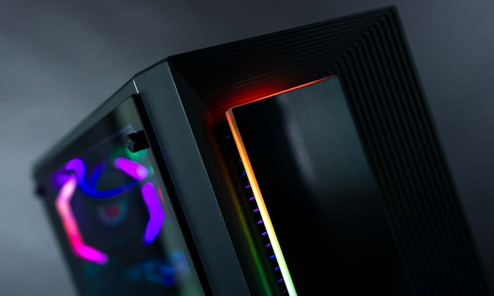 Exterior de la caja gaming Auriga