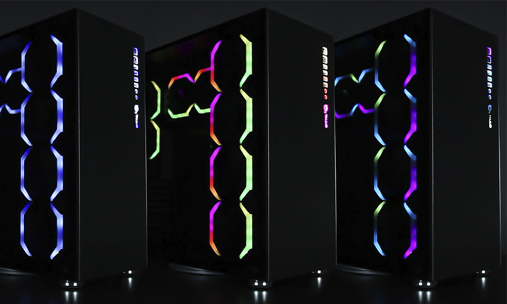 Iluminación de la caja gaming Avalon