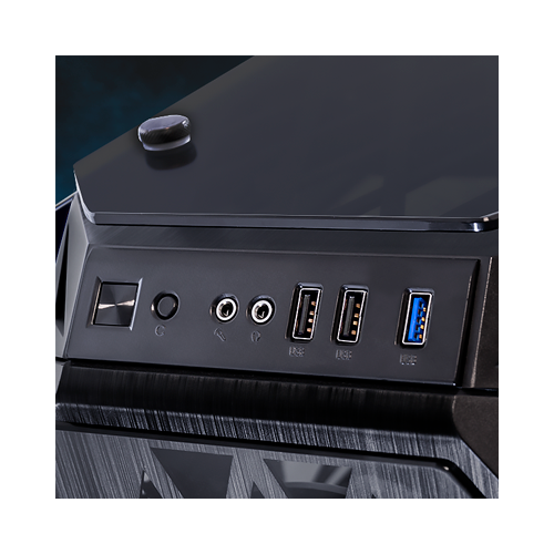Conexiones de periféricos de la caja Kraken