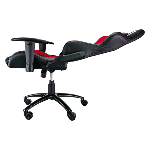 Lateral silla gaming Caiman rojo