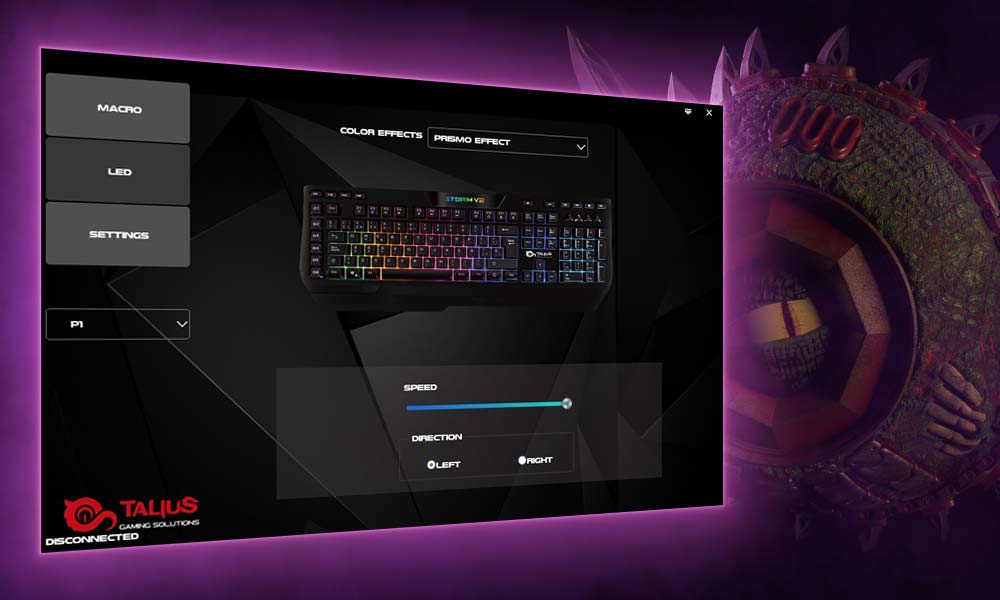 Configuración del kit gaming Storm V2