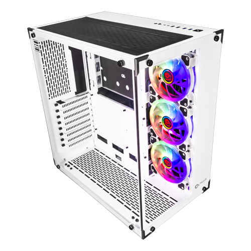 Caja Gaming Blanca | Cronos Frost