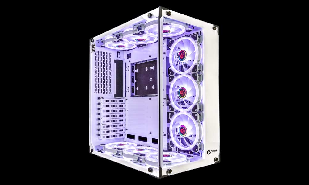 Caja Gaming Blanca | Cronos Frost