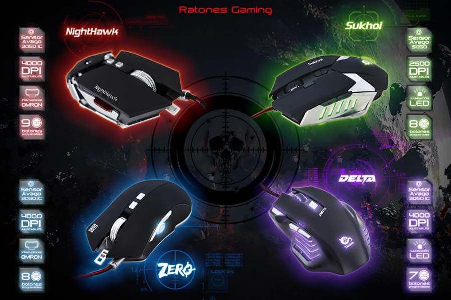 ratones gaming